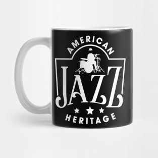 Vintage Jazz Club Design Mug